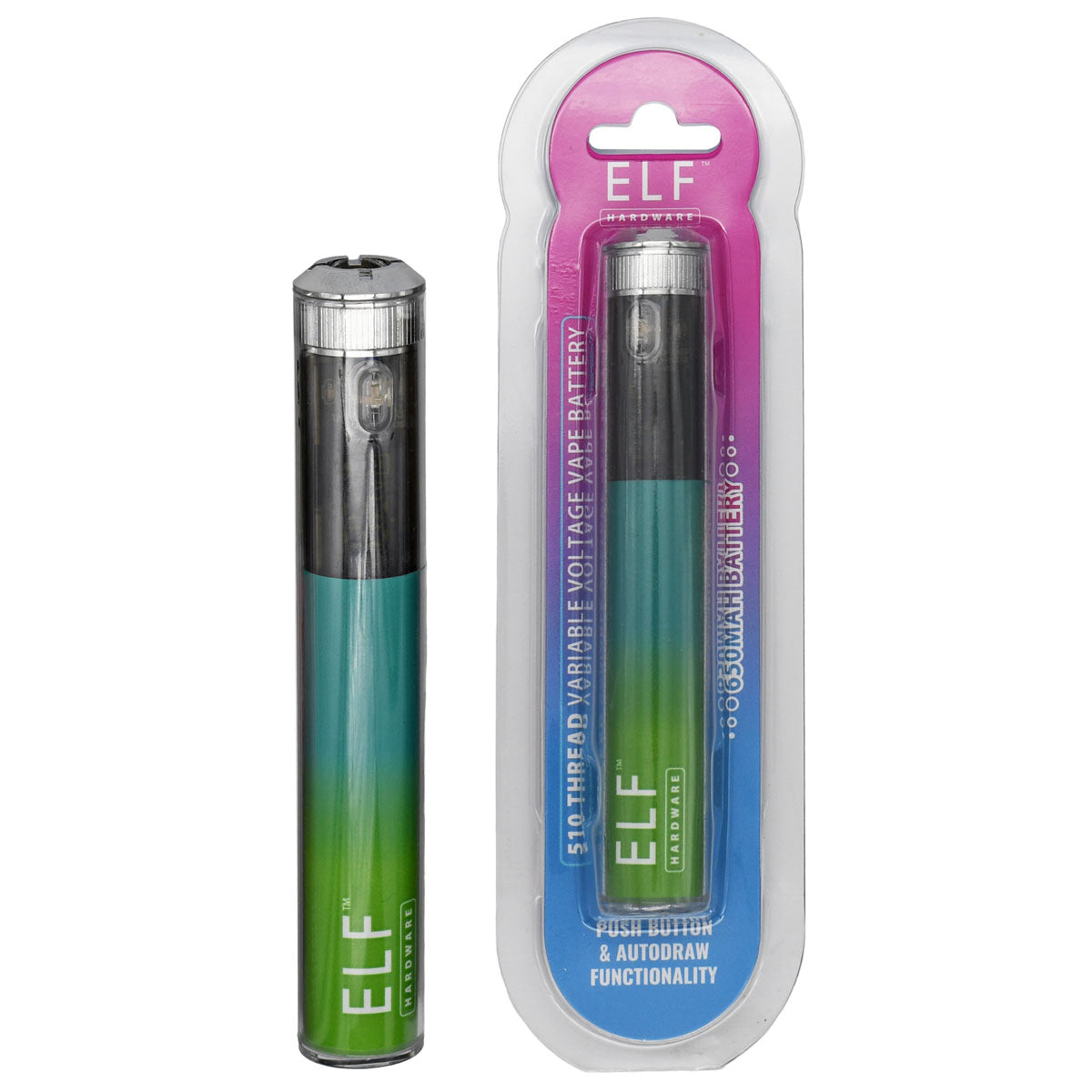 Elf Crystal 650mAh 510 Thread Battery Pen