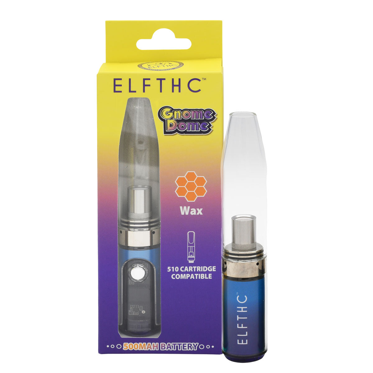 Gnome Dome Mini Vape Rig & 510 Cart Battery