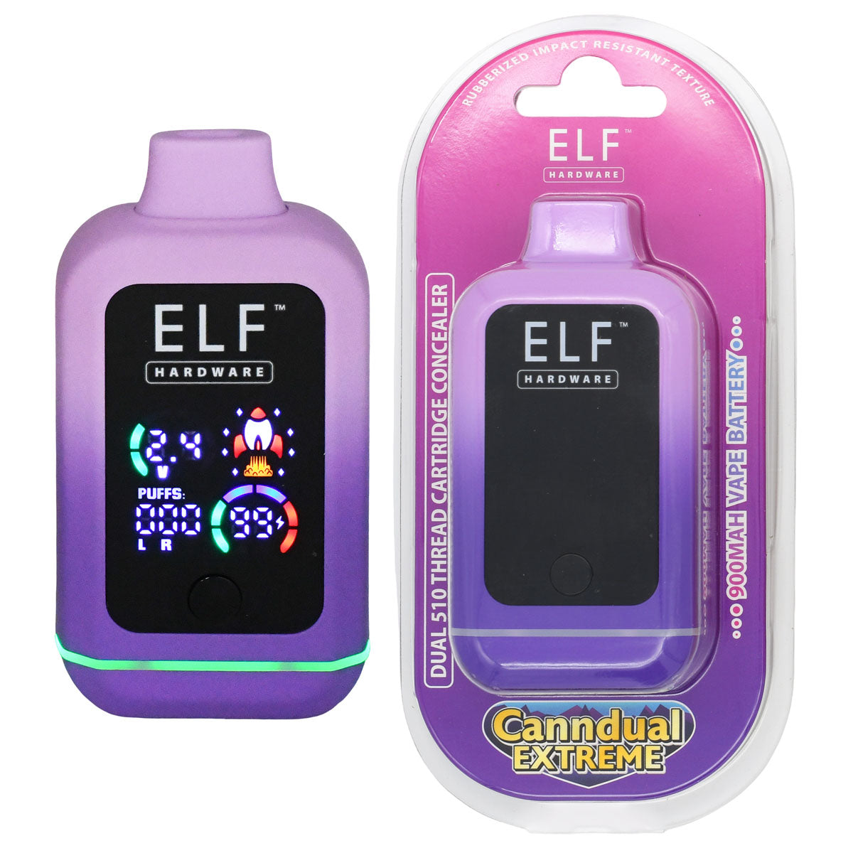 Elf Canndual Extreme Cart Battery Concealer  - Dual Carts