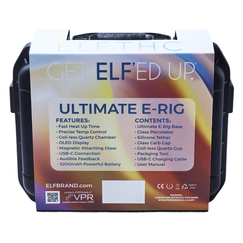 Elf THC Ultimate E-rig Kit Content & Features