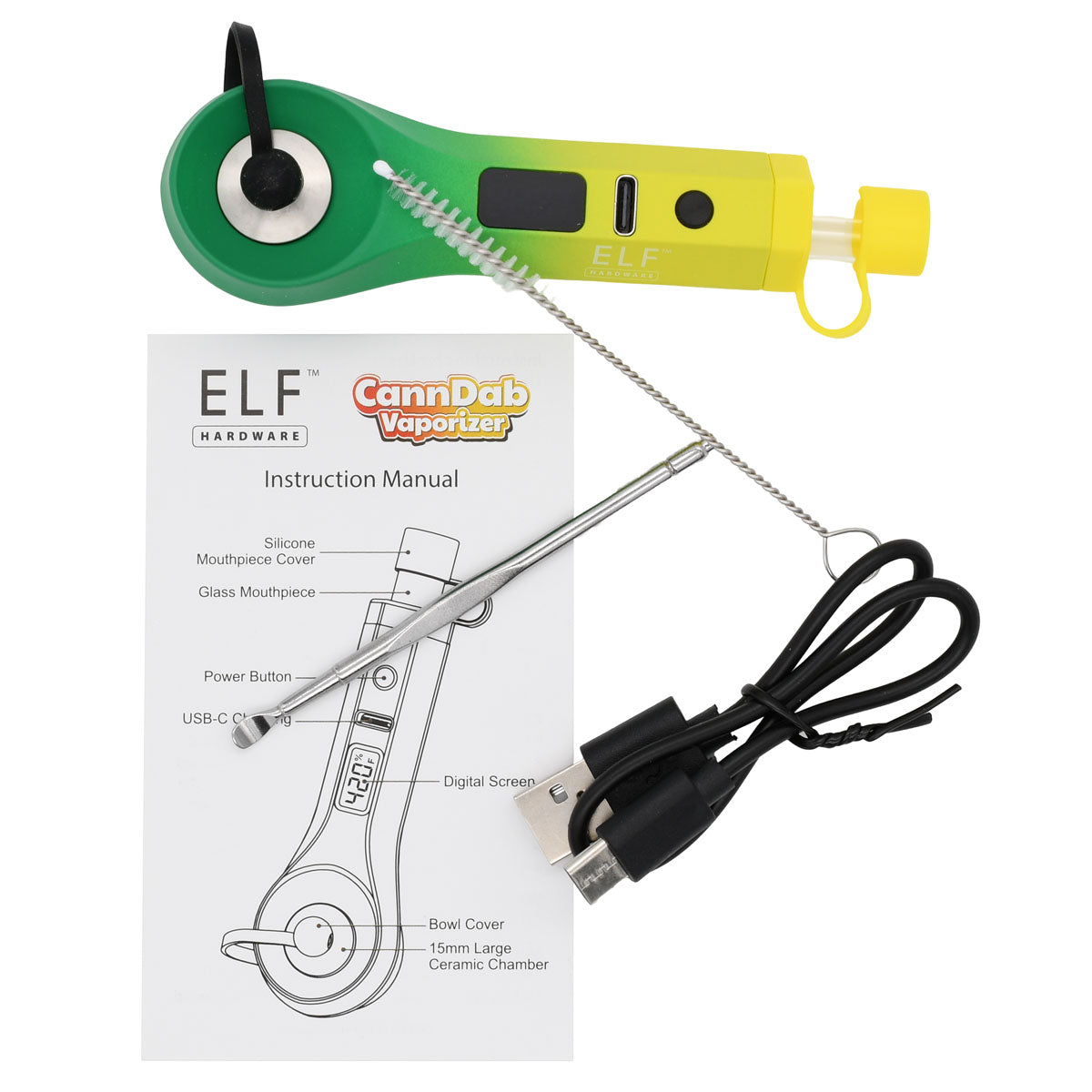 Elf CannDab Wax E-Pipe / Dab Pen